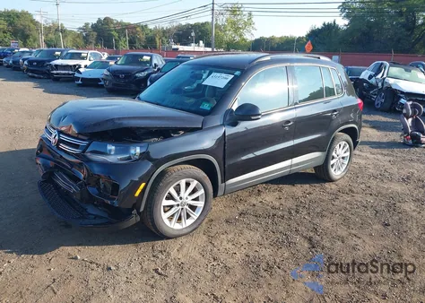 2017 Volkswagen Tiguan S/Limited from USA, damaged, VIN WVGBV7AX3HK049302